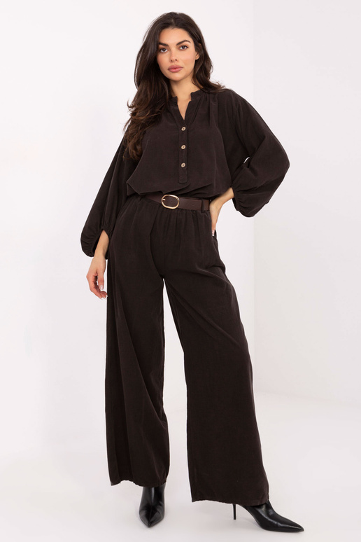 Bikses IT tumši brūnās krāsās