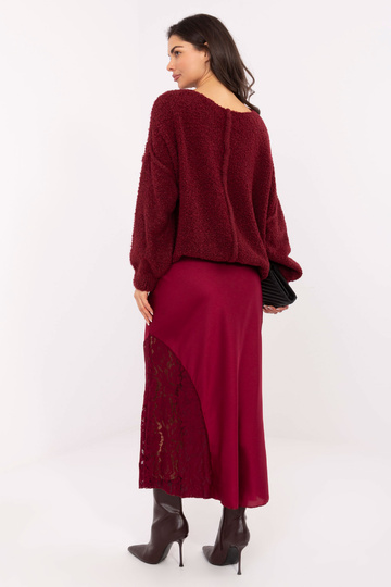 Svārki tumši sarkani