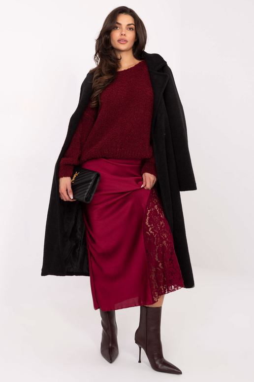 Svārki tumši sarkani