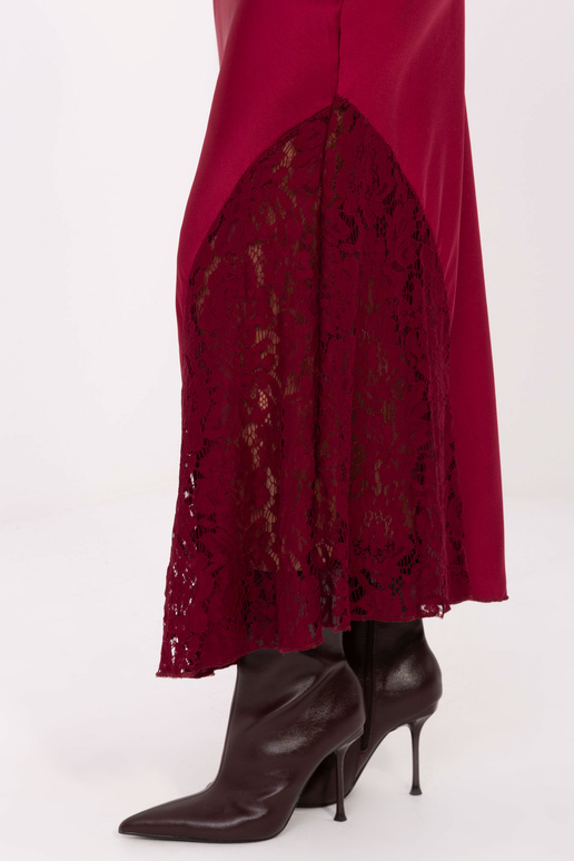 Svārki tumši sarkani