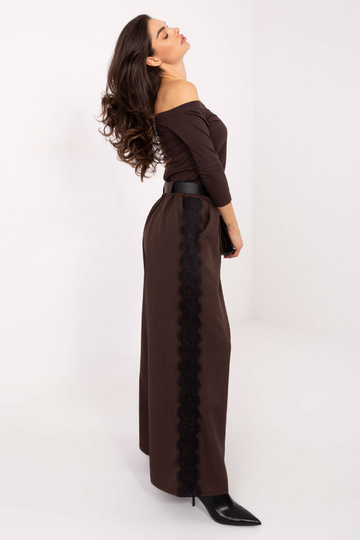 Blūze tumši brūna 2