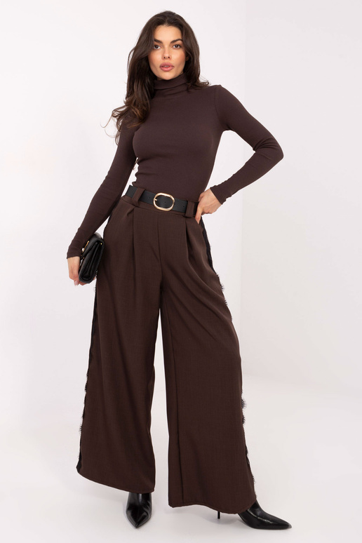 Tumši brūna blūze