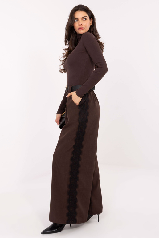 Tumši brūna blūze