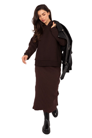 Tumši brūna blūzons