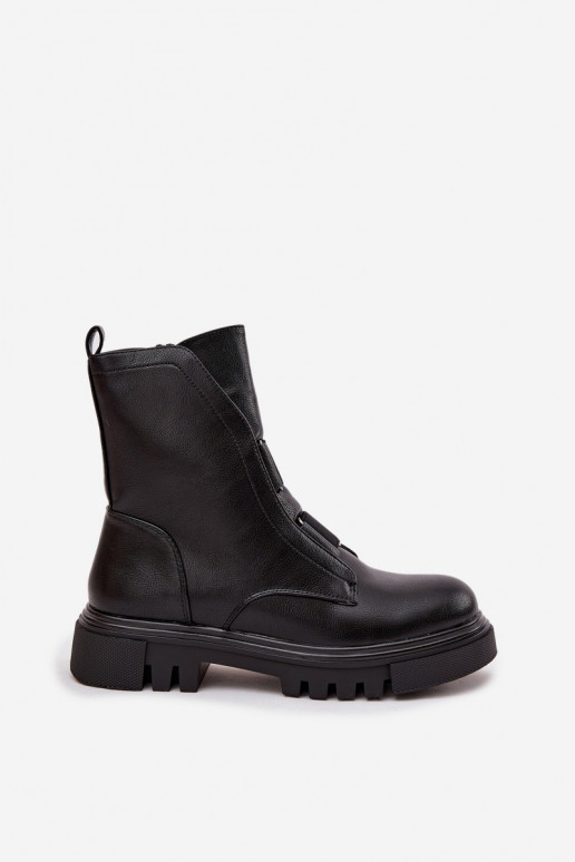 siltināti zābaki   Eko   Melns Mailyra siltināti zābaki   Eko   Melns Mailyra