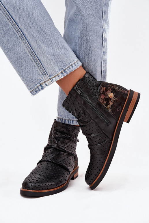 sieviešu zābaki   05922-01 Melns sieviešu zābaki   05922-01 Melns