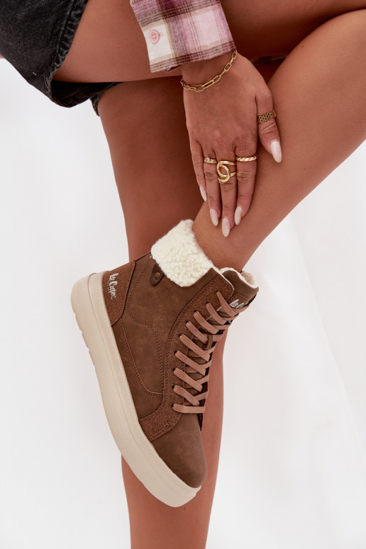 ziemas apavi  ar siltinājumu Lee Cooper LCJ-25-01-3735 brūnas krāsas ziemas apavi  ar siltinājumu Lee Cooper LCJ-25-01-3735 brūnas krāsas