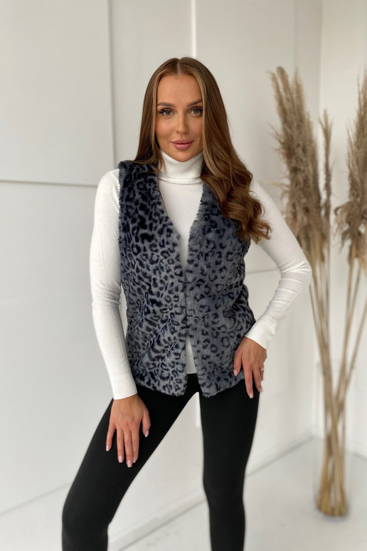 Grafīta krāsas veste