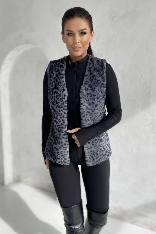 Grafīta krāsas veste