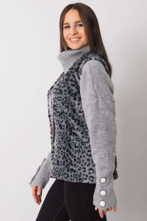 Grafīta krāsas veste