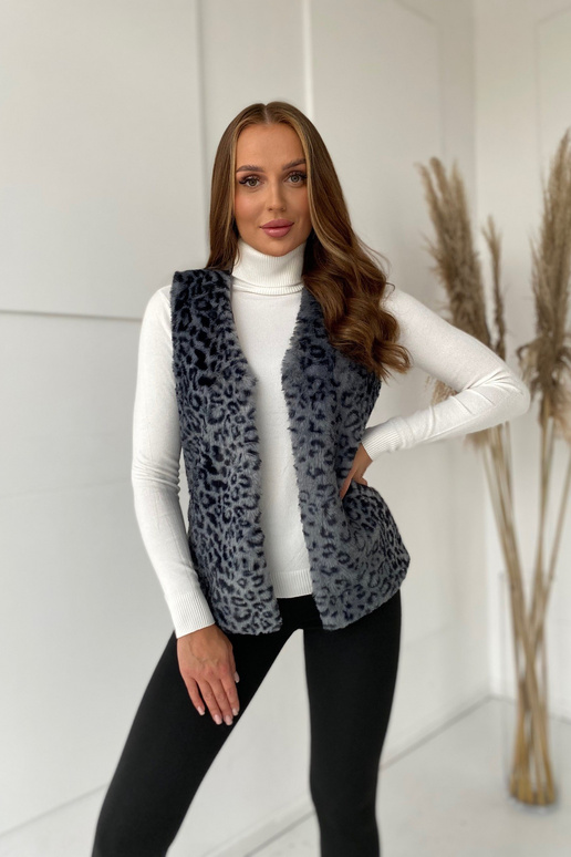 Grafīta krāsas veste