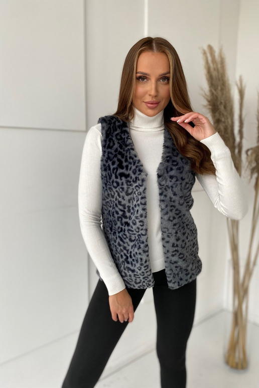 Grafīta krāsas veste