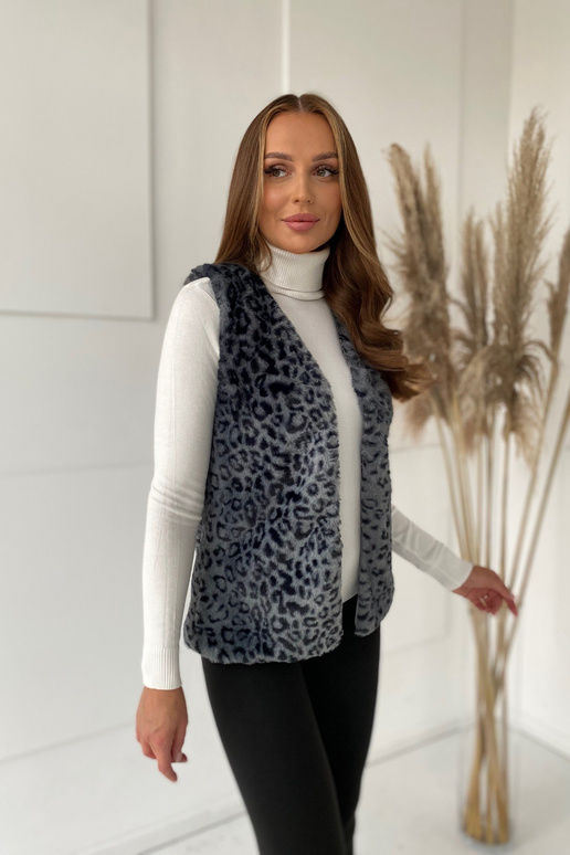 Grafīta krāsas veste