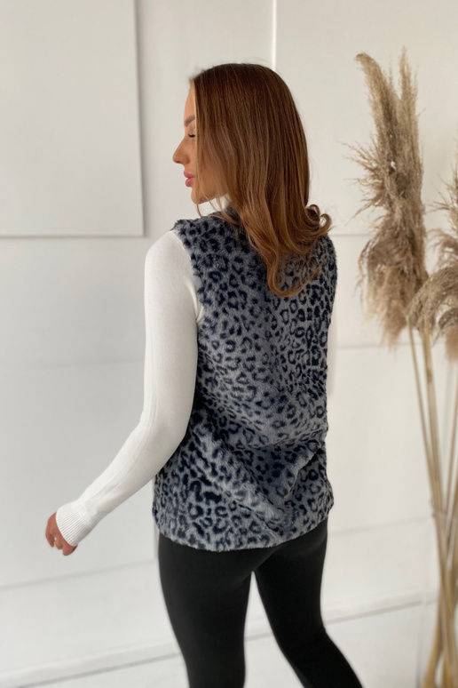 Grafīta krāsas veste