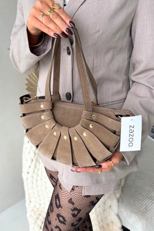 Soma Z Naturalnego Zamszu ziloņkaula krāsas Marivane Soma Z Naturalnego Zamszu ziloņkaula krāsas Marivane