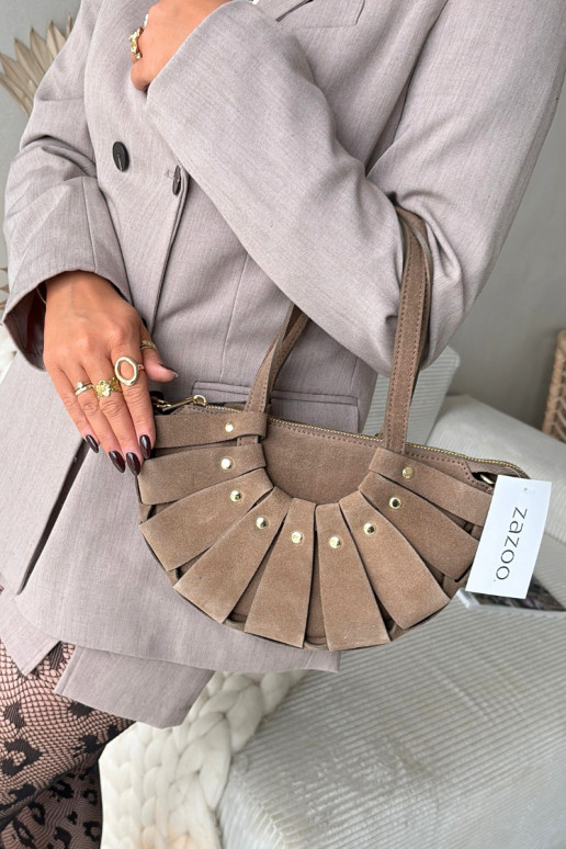 Soma Z Naturalnego Zamszu ziloņkaula krāsas Marivane Soma Z Naturalnego Zamszu ziloņkaula krāsas Marivane