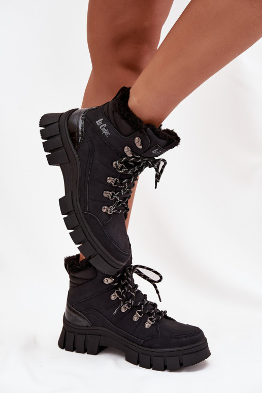 siltināti apavi  Lee Cooper LCJ-25-31-3911 Melns siltināti apavi  Lee Cooper LCJ-25-31-3911 Melns