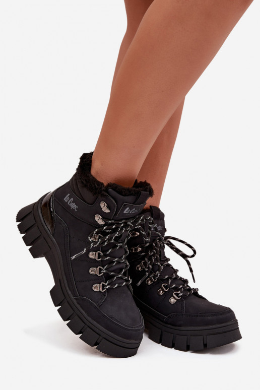 siltināti apavi  Lee Cooper LCJ-25-31-3911 Melns siltināti apavi  Lee Cooper LCJ-25-31-3911 Melns