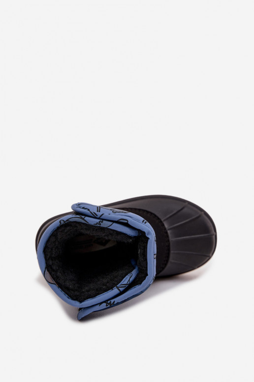 sniega apavi Bērnu apavi ar lipīgām aizdarēm Lee Cooper LCJ-25-10-3774 Zilas krāsas sniega apavi Bērnu apavi ar lipīgām aizdarēm Lee Cooper LCJ-25-10-3774 Zilas krāsas