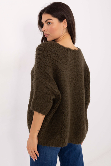 Džemperis haki krāsā 2