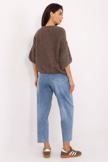 Džemperis tumši smilškrāsā 2