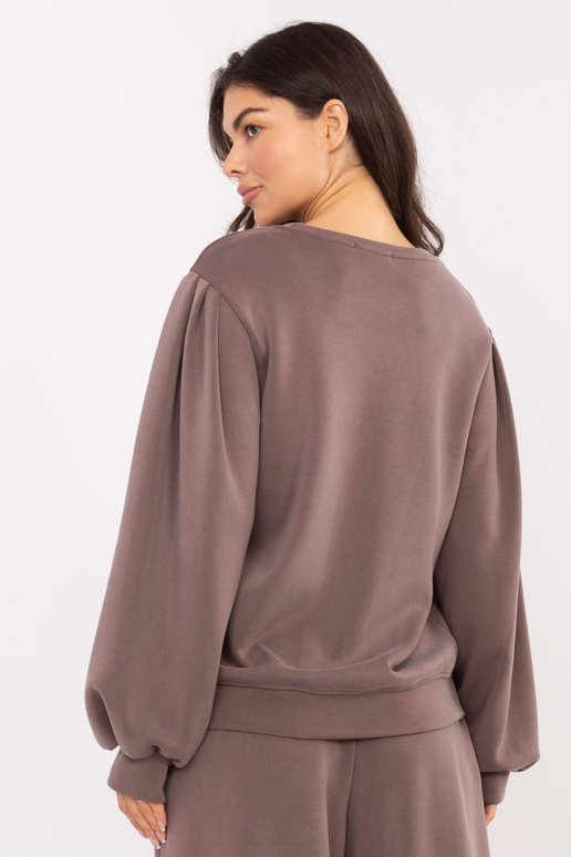 Tumši smilškrāsas blūzons