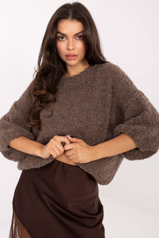 Tumši smilškrāsas IT džemperis