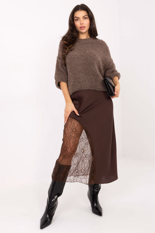 Tumši smilškrāsas IT džemperis