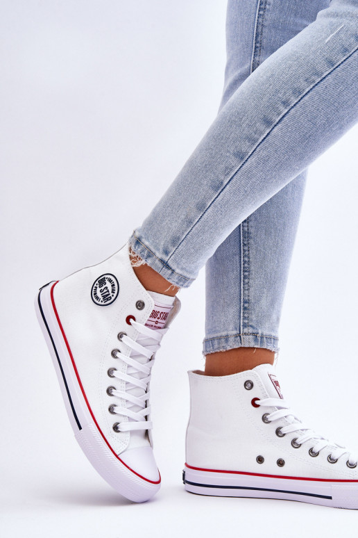   tõmblukuga Big Star T274026 baltas krāsas