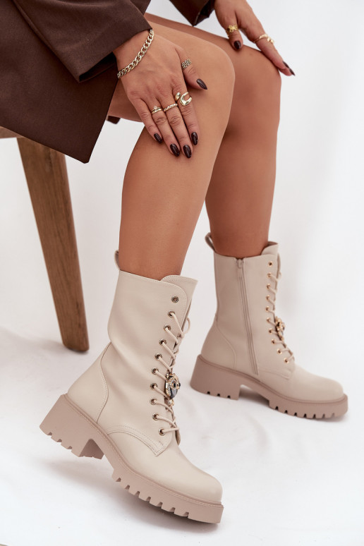 zābaki  ar ornamentiem smilšu krāsas Jorayne