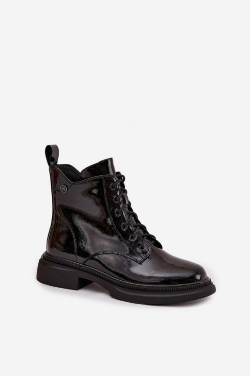   Laque Sieviešu puszābaki siltināti Melns Gisella