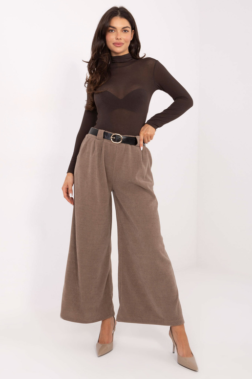 Tumši smilškrāsas bikses