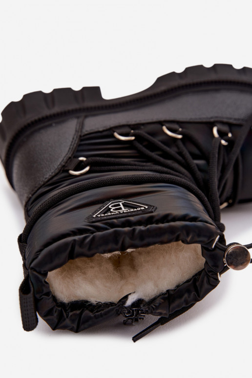 Sniega apavi Melns Adelisse