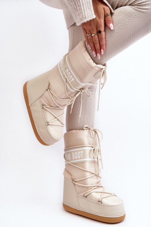   sniega apavi smilšu krāsas Venila