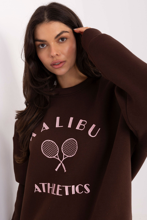 Tumši brūna blūze