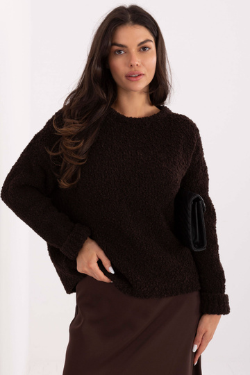 Džemperis tumši brūns