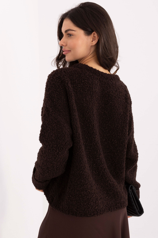 Džemperis tumši brūns