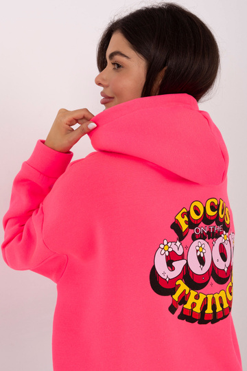 Fluorescējoši rozā blūze