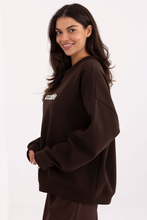 Tumši brūna blūze