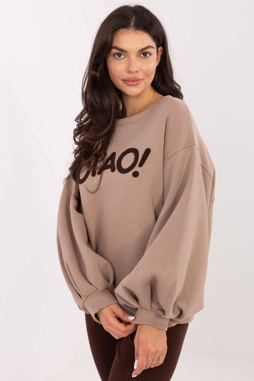 Tumši smilškrāsas blūzons