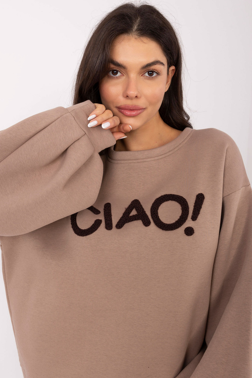 Tumši smilškrāsas blūzons