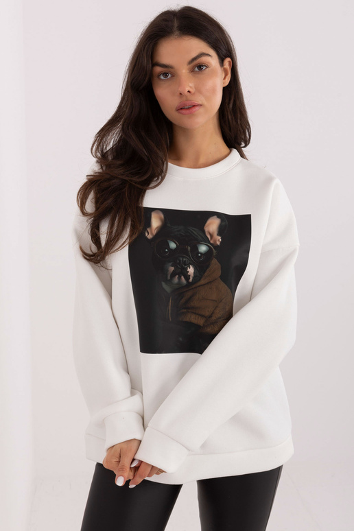 Ekrū krāsas zils blūzons