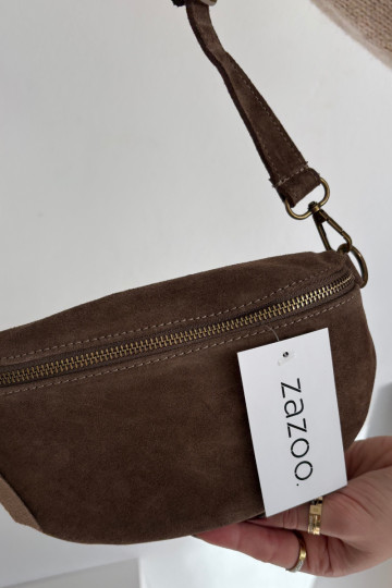 Skórzana Zamszowa Soma  Brūnas krāsas Wessa 2