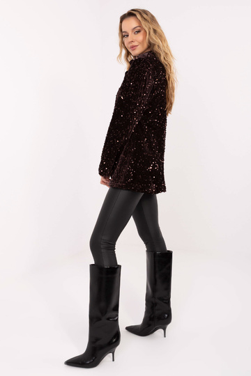 Žakete tumši brūna 2