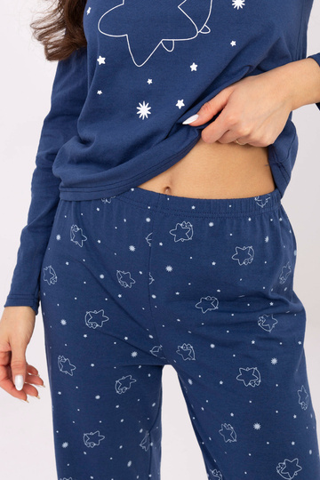 Pidžama tumši zila 2