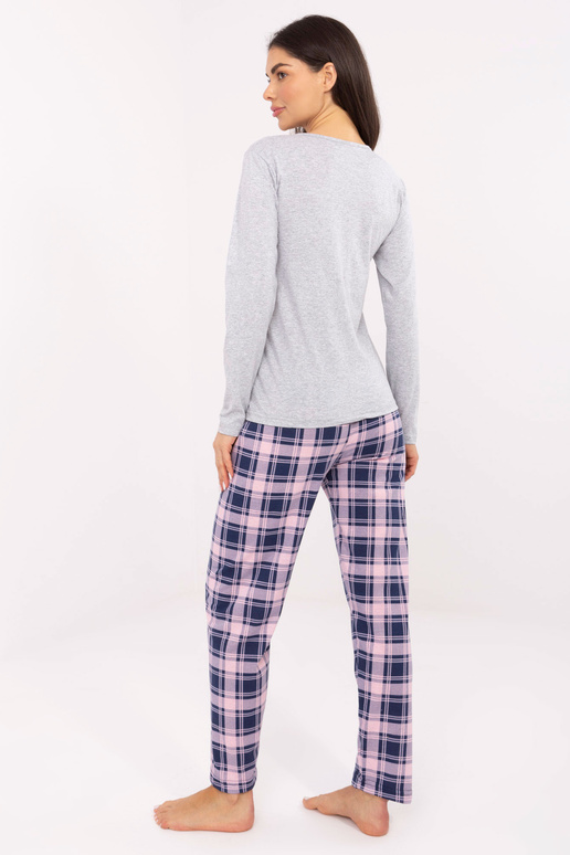 Pidžama ar pelēkiem rakstiem