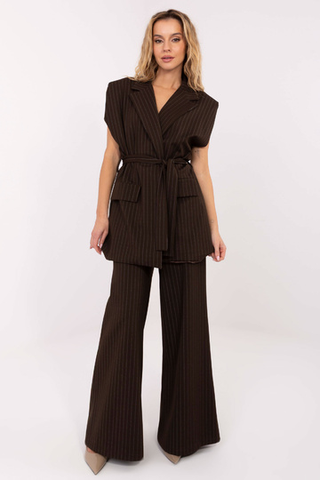 Veste tumši brūnā krāsā IT 2