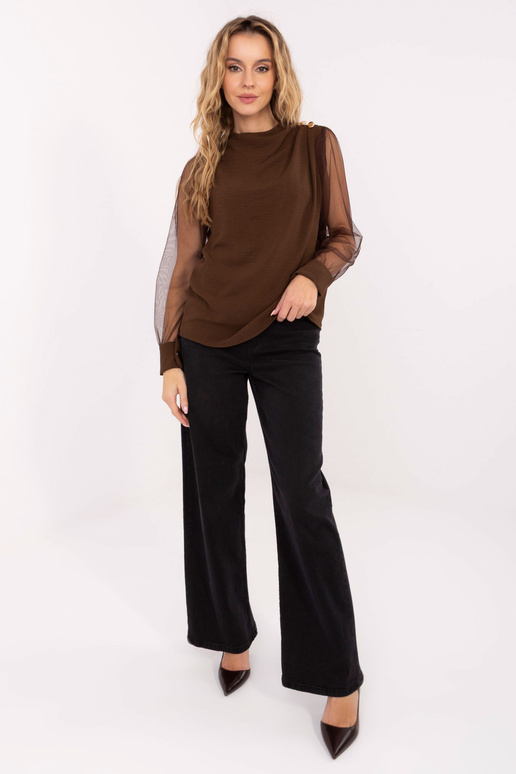 Blūze brūnā krāsā