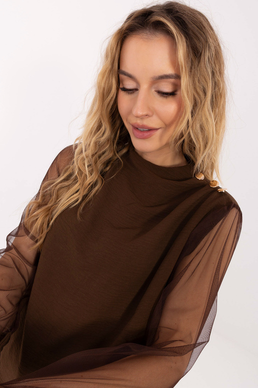 Blūze brūnā krāsā