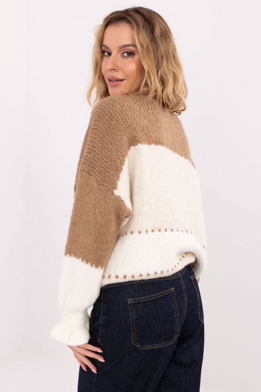 Džemperis ecru krāsā